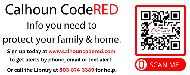 Stay informed - joiin Calhoun County CodeRed!